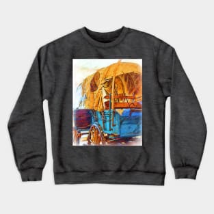 Covered Wagon Sketched Crewneck Sweatshirt